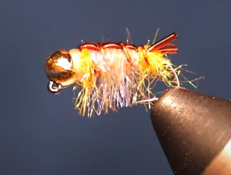 Sow Bug Scud Tungsten Silver and Rainbow Fly Fishing Flies Trout Flies Lot  6